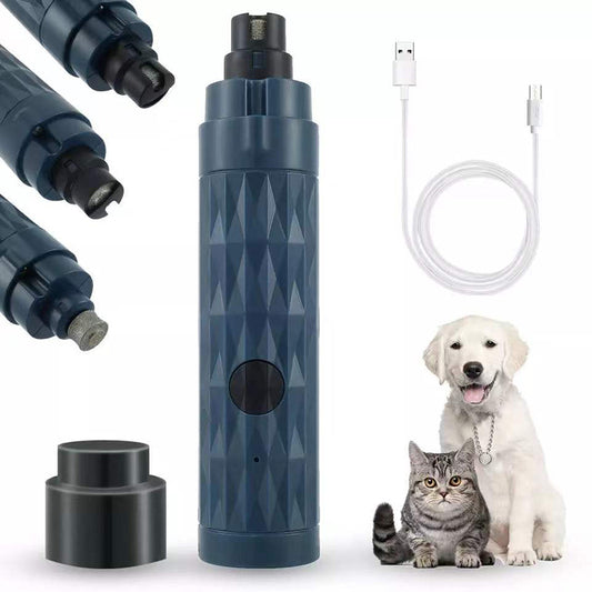 Electric Pet Nail Polisher With Light For Pets